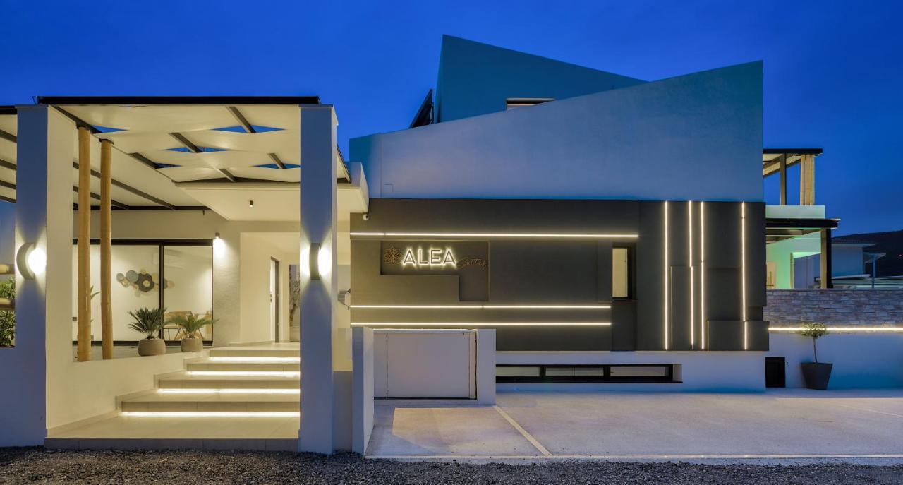 Alea Suites -Adults Only And Kids 14 Plus Asprovalta Exteriör bild